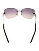 Roberto Cavalli Oversize Tinted Sunglasses