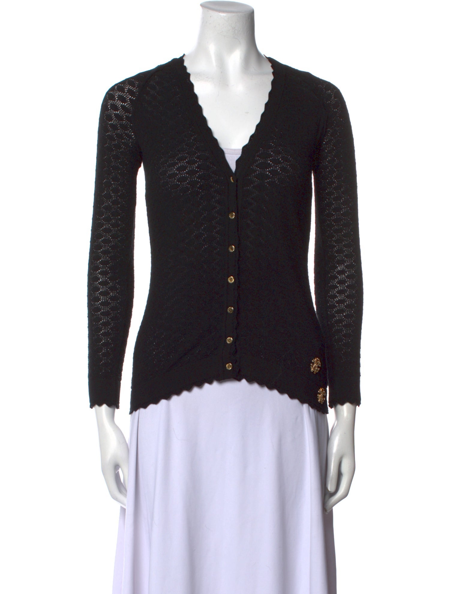 Roberto Cavalli V-Neck Sweater