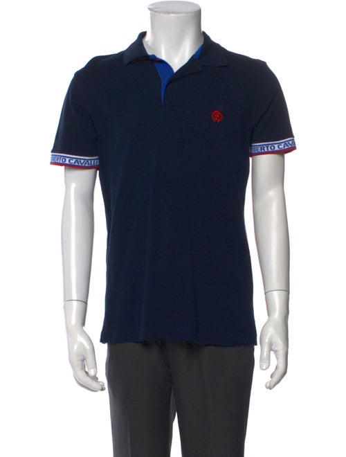 Roberto Cavalli Graphic Print Short Sleeve Shirt