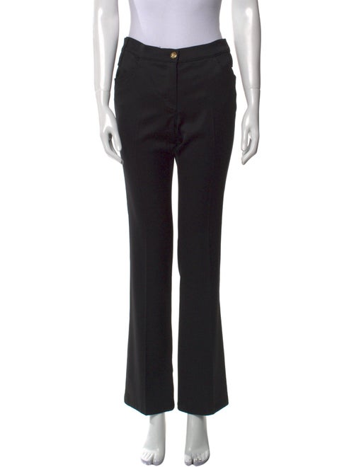 Roberto Cavalli Wool Straight Leg Pants