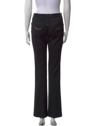 Roberto Cavalli Wool Straight Leg Pants