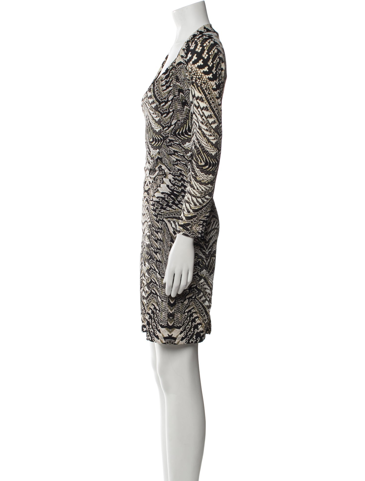 Roberto Cavalli Printed Mini Dress