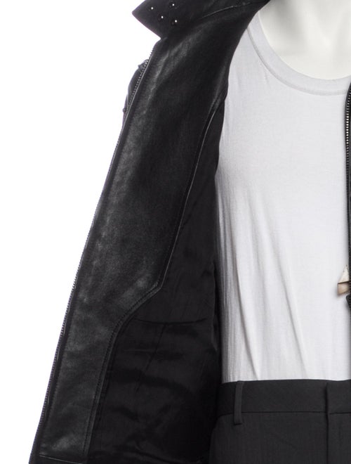 Roberto Cavalli Lamb Leather Printed Cardigan