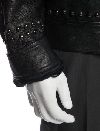 Roberto Cavalli Lamb Leather Printed Cardigan