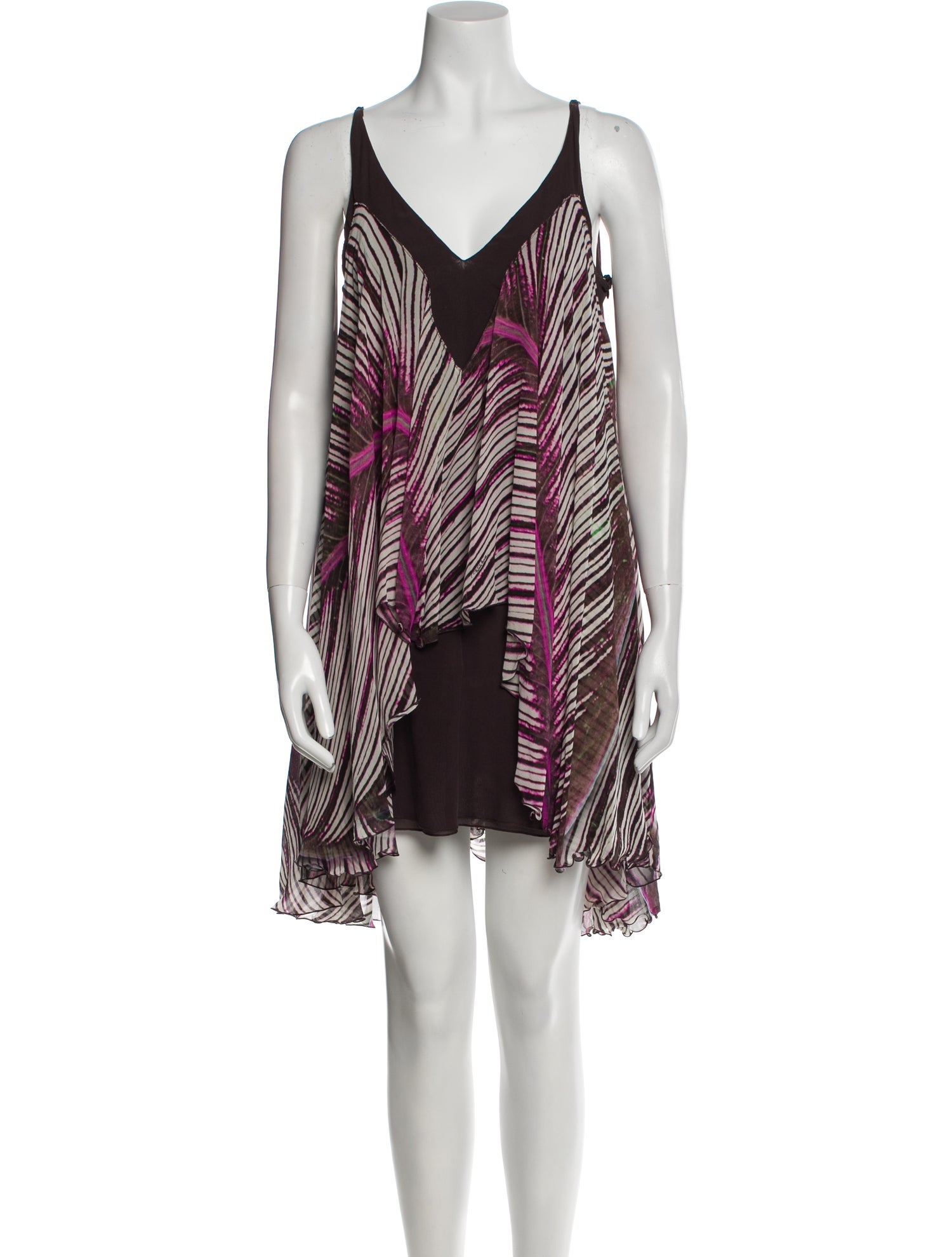 Roberto Cavalli Printed Mini Dress