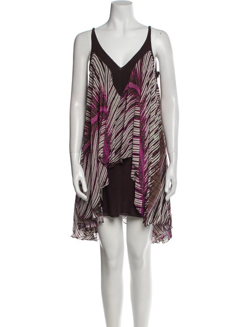 Roberto Cavalli Printed Mini Dress