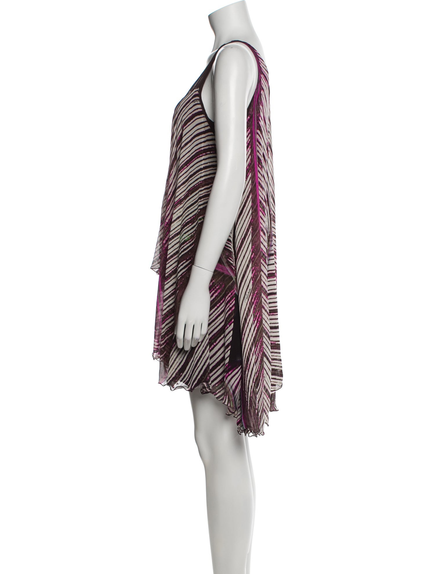 Roberto Cavalli Printed Mini Dress