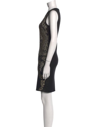 Roberto Cavalli Wool Mini Dress