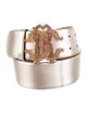 Roberto Cavalli Wide Leather Waist Belt