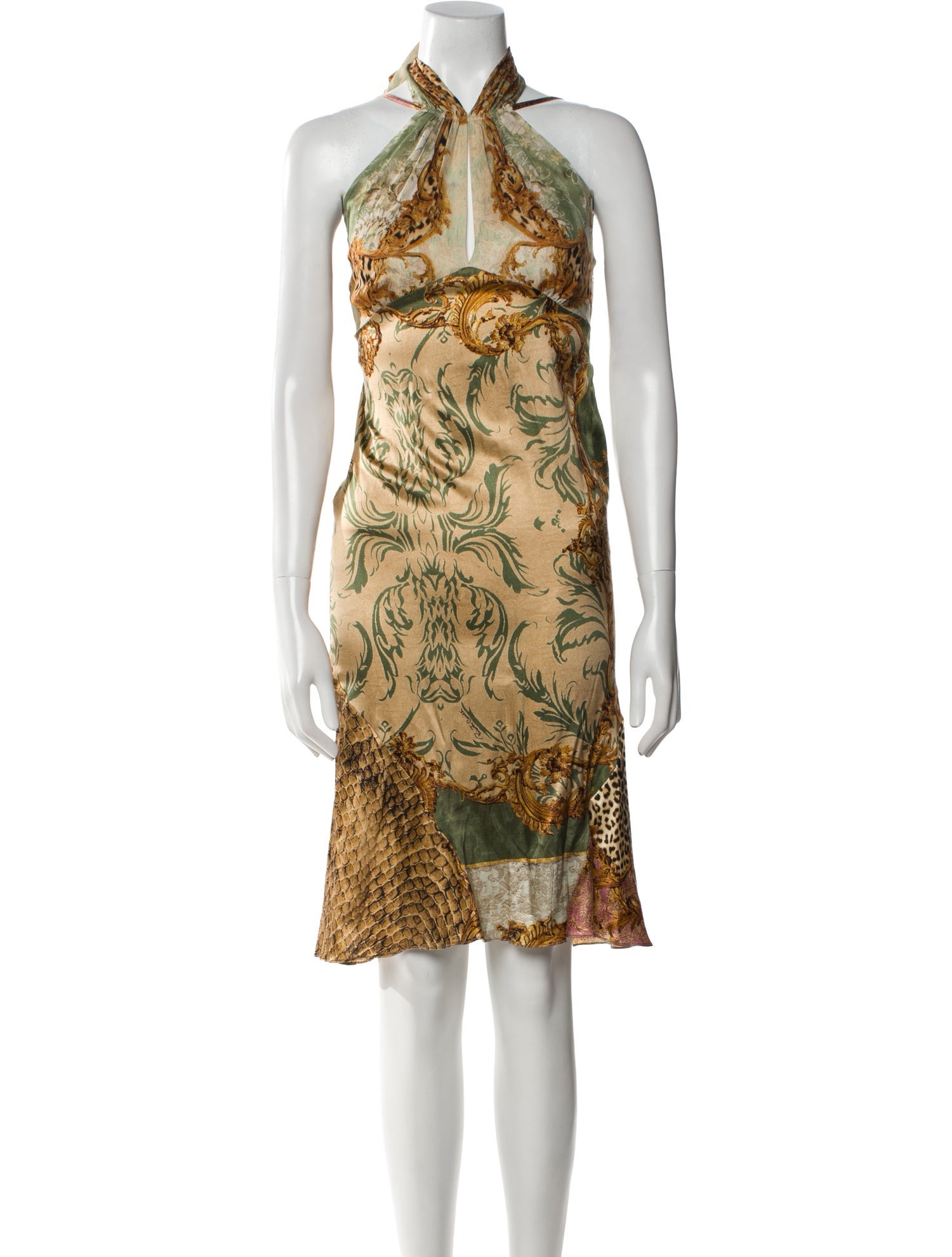 Roberto Cavalli Vintage Midi Length Dress