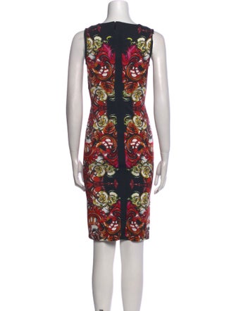 Roberto Cavalli Printed Knee-Length Dress