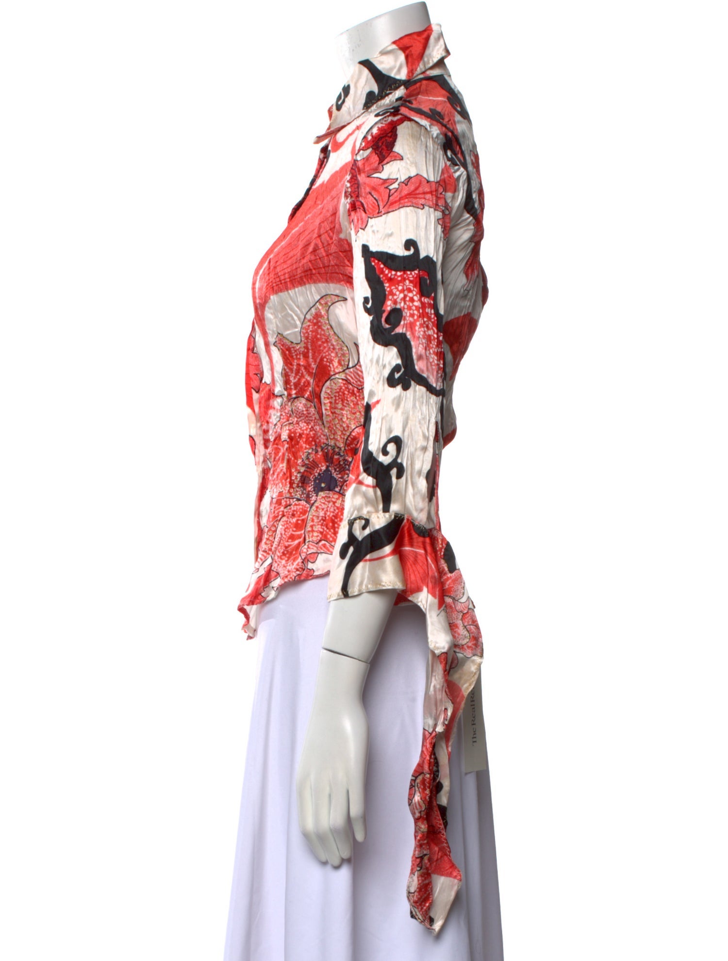 Just Cavalli Vintage 2007 Button-Up Top