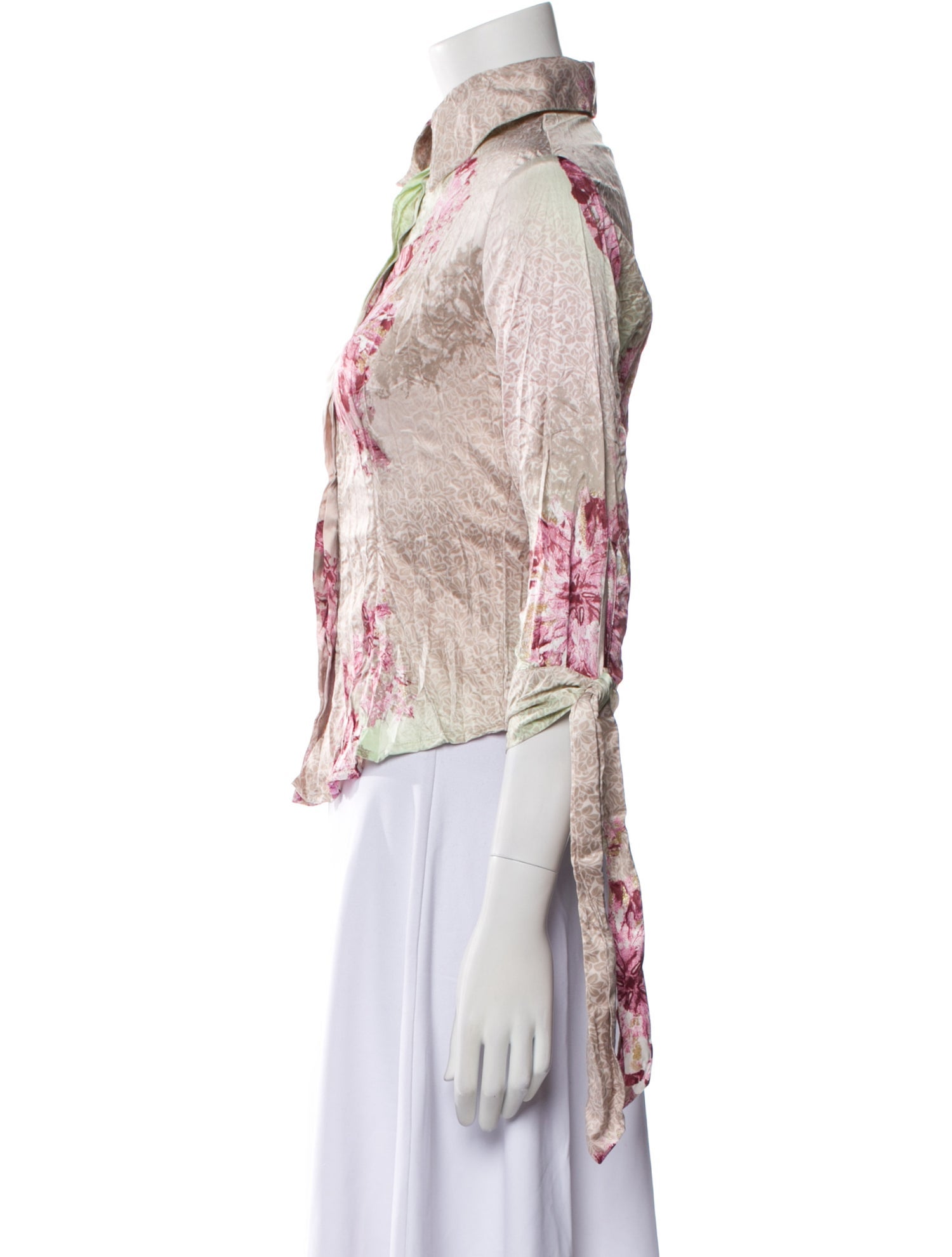 Just Cavalli Vintage 2006 Button-Up Top w/ Tags