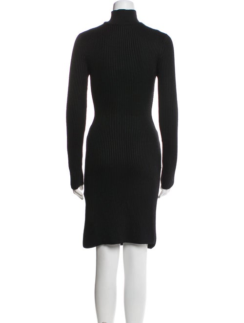 Roberto Cavalli Turtleneck Knee-Length Dress