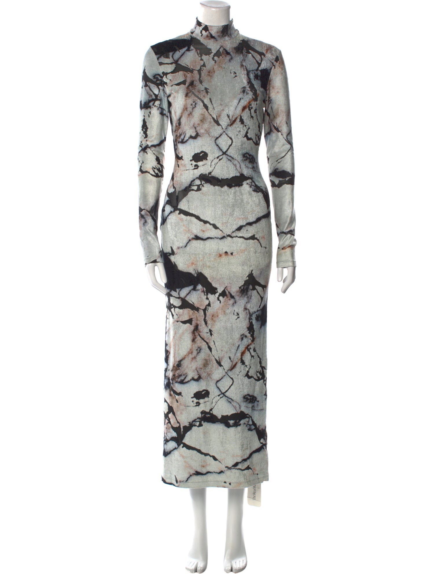 Roberto Cavalli Graphic Print Long Dress w/ Tags