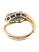 Roberto Cavalli Crystal Serpentine Cuff Bracelet