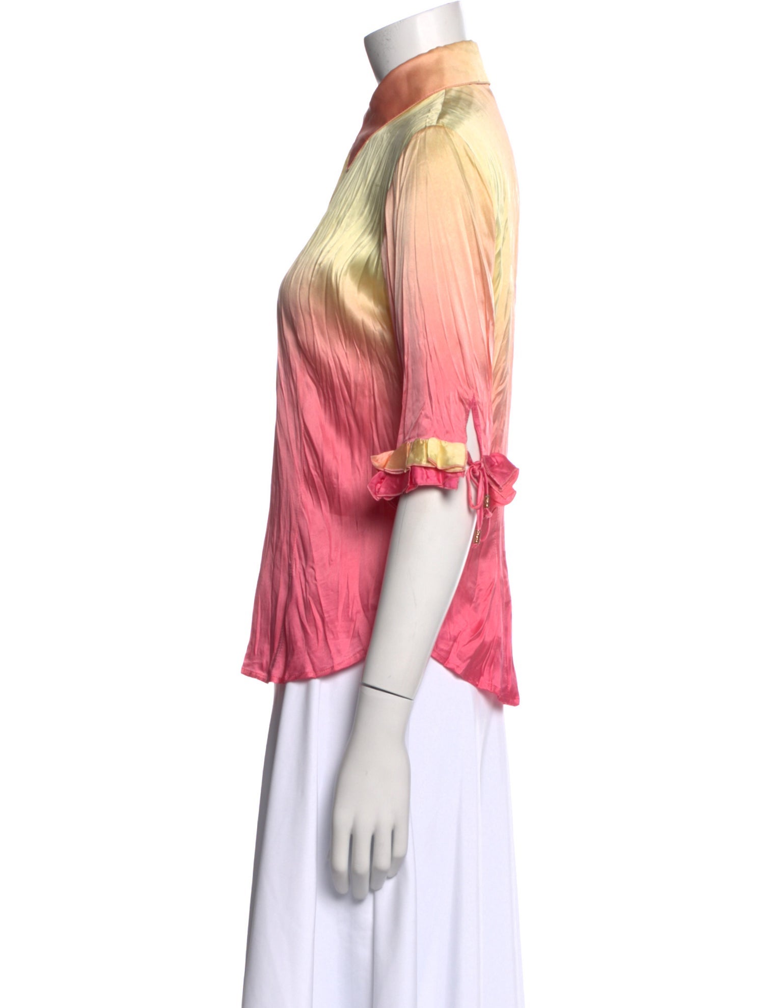 Roberto Cavalli Vintage 2000's Button-Up Top