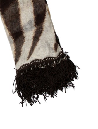 Roberto Cavalli Striped Scarf
