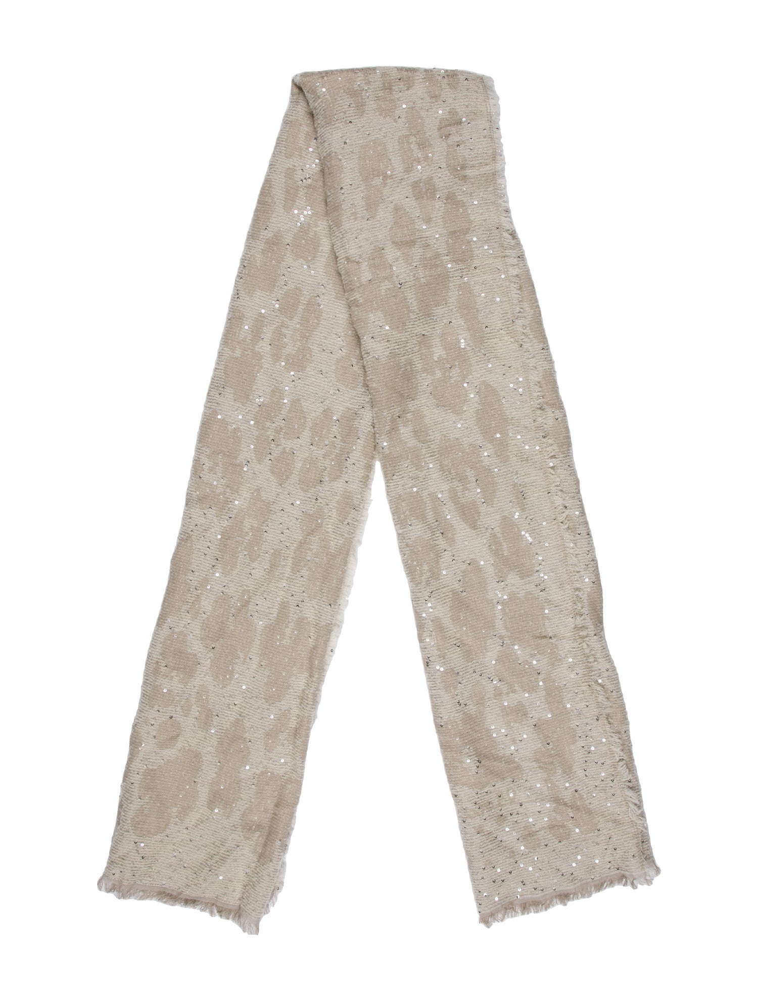Roberto Cavalli Merino Wool Floral Print Scarf