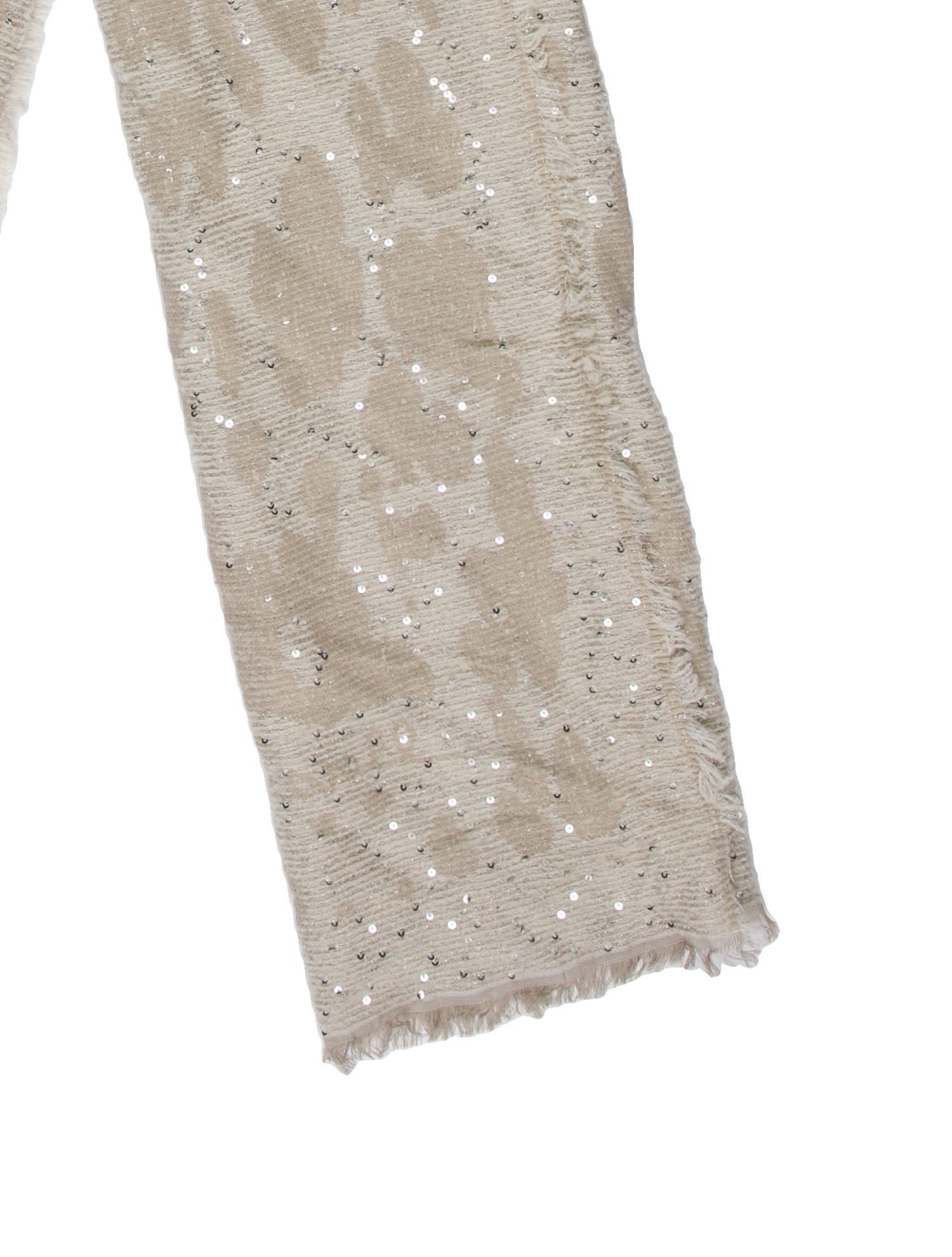 Roberto Cavalli Merino Wool Floral Print Scarf