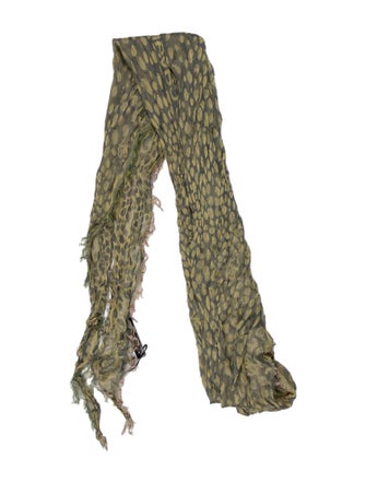 Roberto Cavalli Striped Scarf