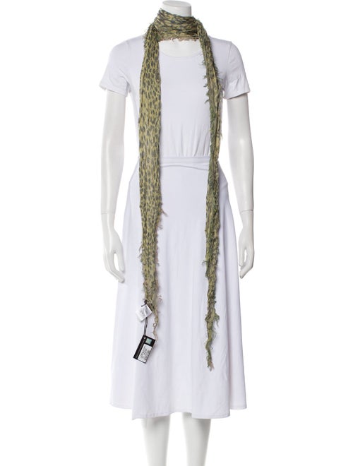 Roberto Cavalli Striped Scarf