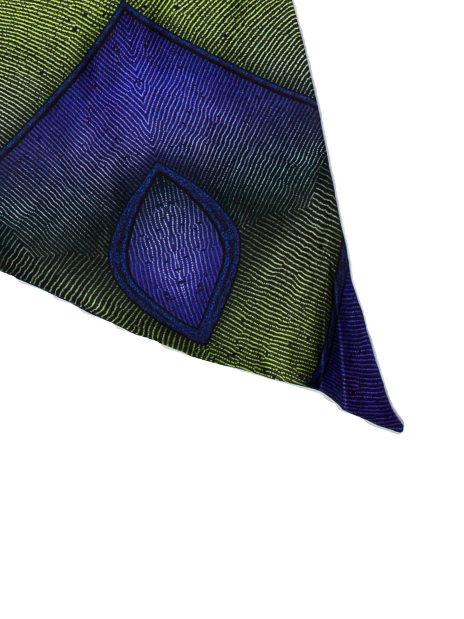 Roberto Cavalli Silk Striped Scarf