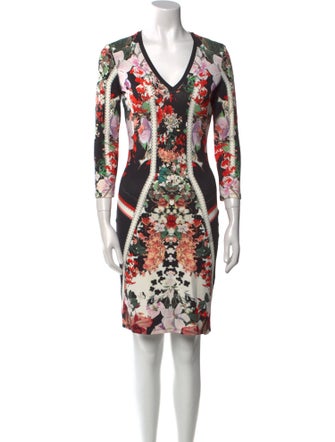 Roberto Cavalli Printed Mini Dress