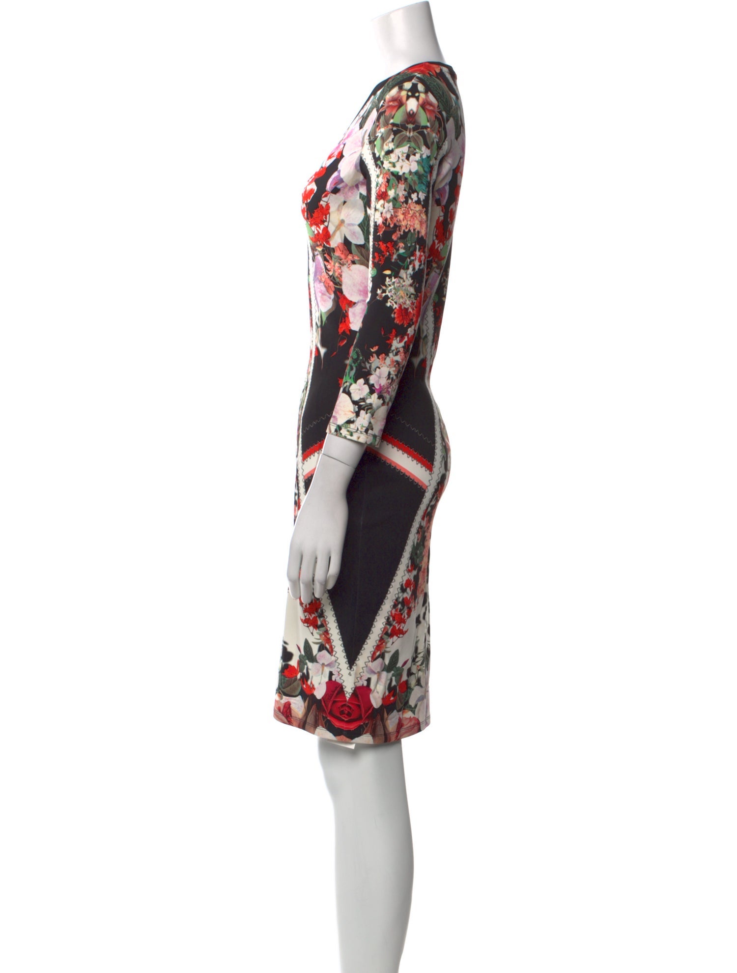 Roberto Cavalli Printed Mini Dress