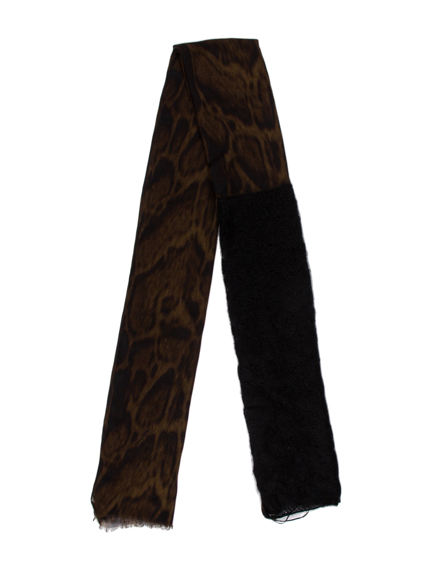 Roberto Cavalli Silk Printed Scarf