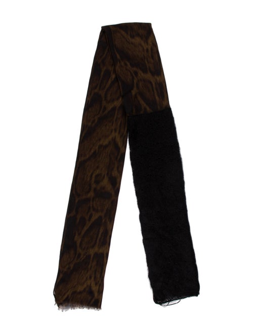 Roberto Cavalli Silk Printed Scarf