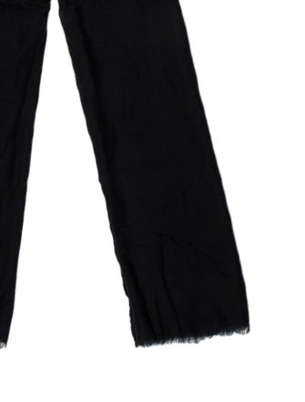 Roberto Cavalli Cashmere Striped Scarf