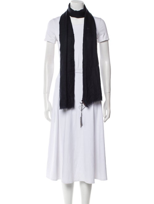 Roberto Cavalli Cashmere Striped Scarf