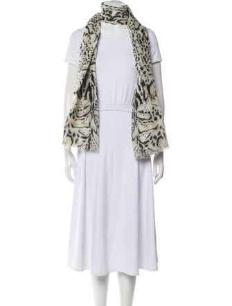 Roberto Cavalli Paisley Print Scarf