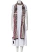 Roberto Cavalli Wool Paisley Print Scarf