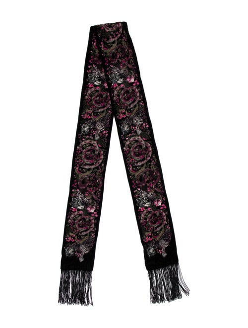 Roberto Cavalli Paisley Print Scarf