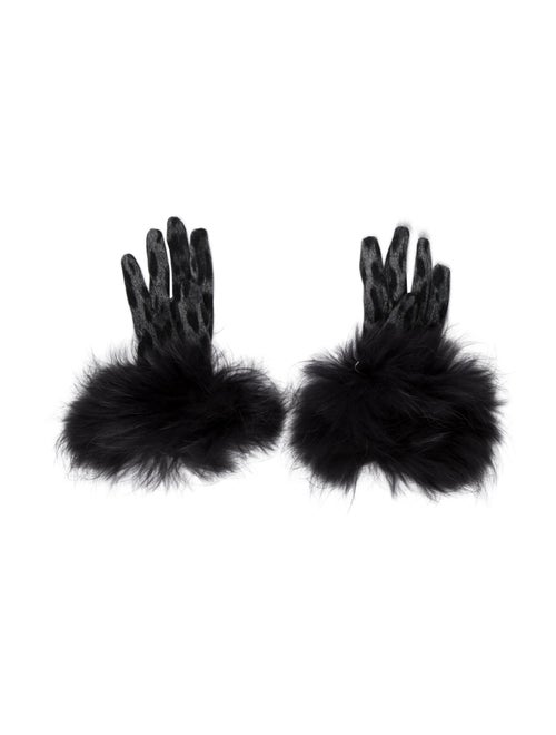 Roberto Cavalli Wool Gloves