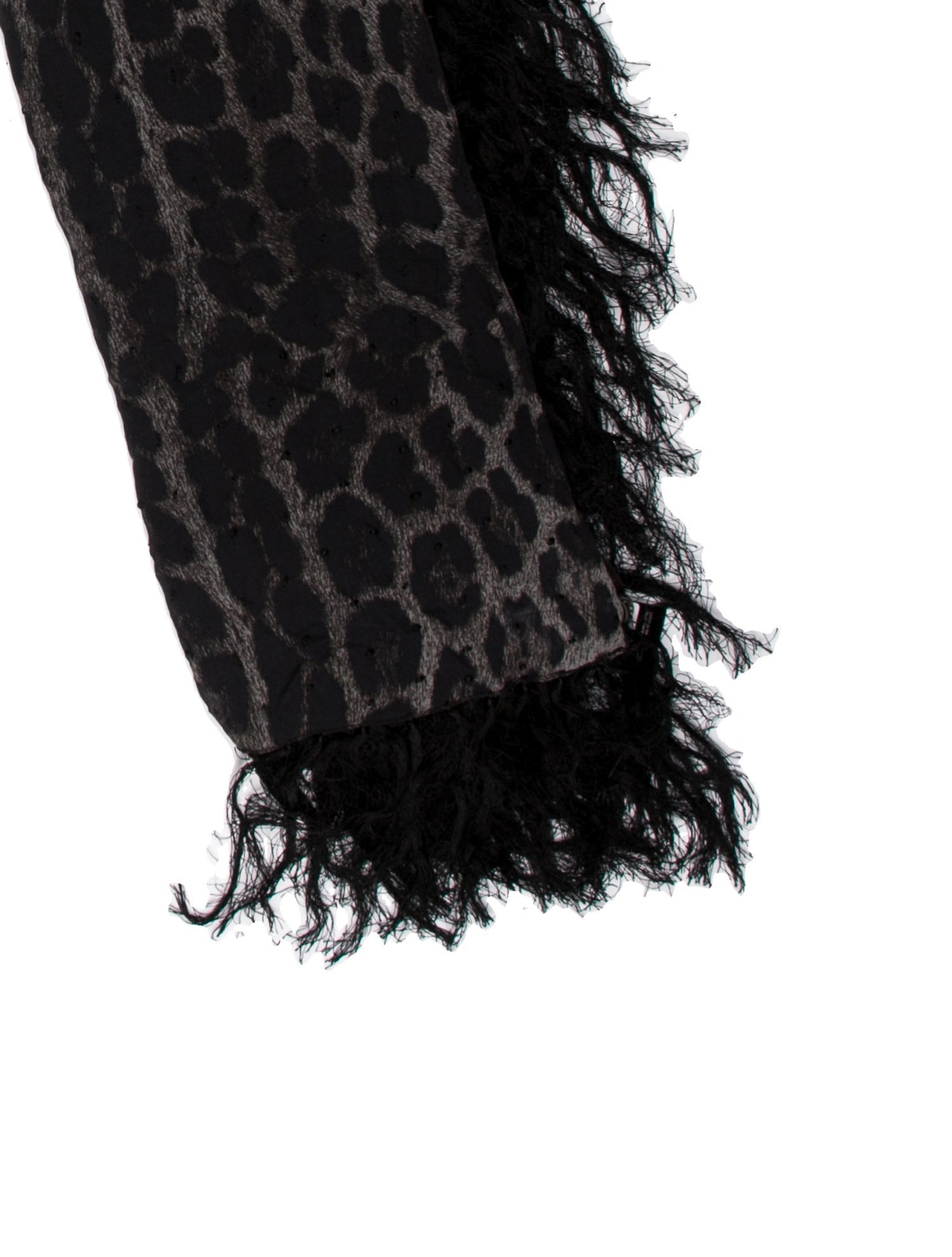 Roberto Cavalli Silk Animal Print Scarf