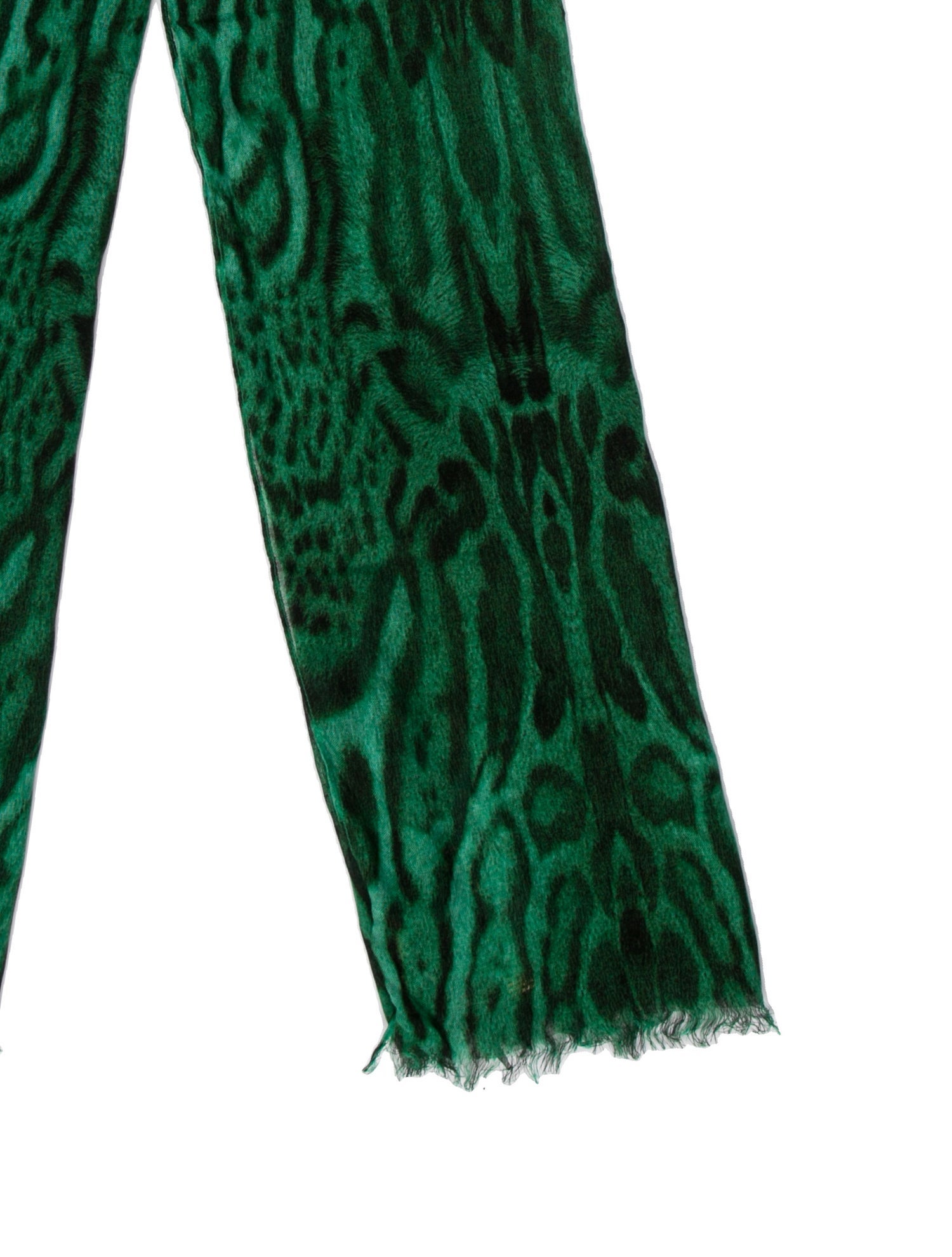 Roberto Cavalli Animal Print Scarf