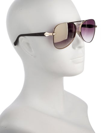 Roberto Cavalli Aviator Gradient Sunglasses