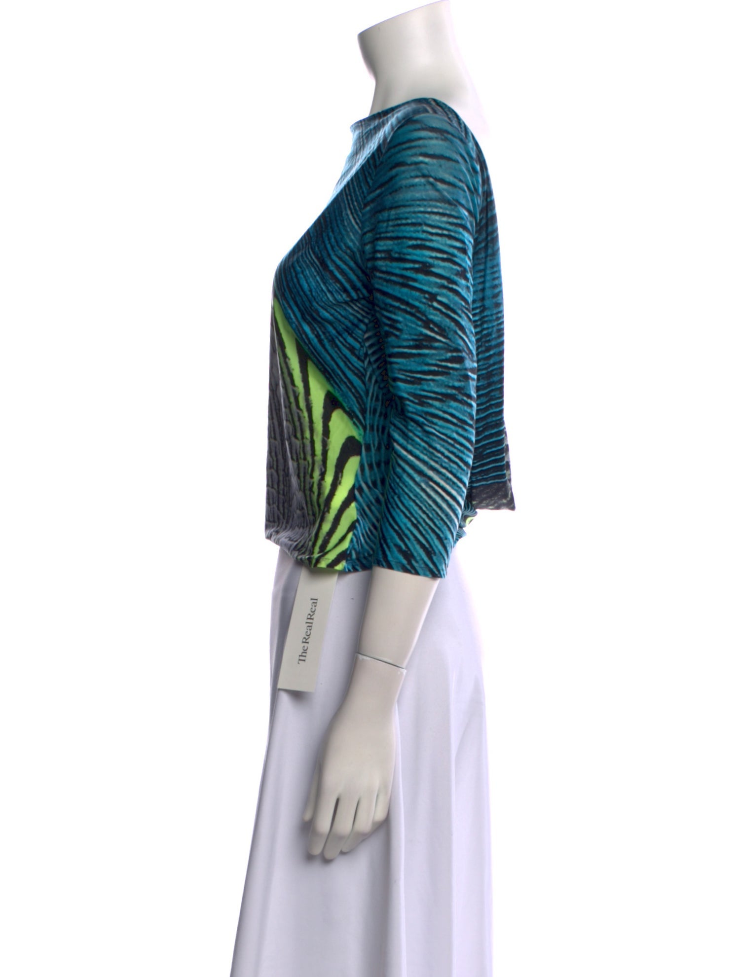 Roberto Cavalli Vintage 2001 Crop Top