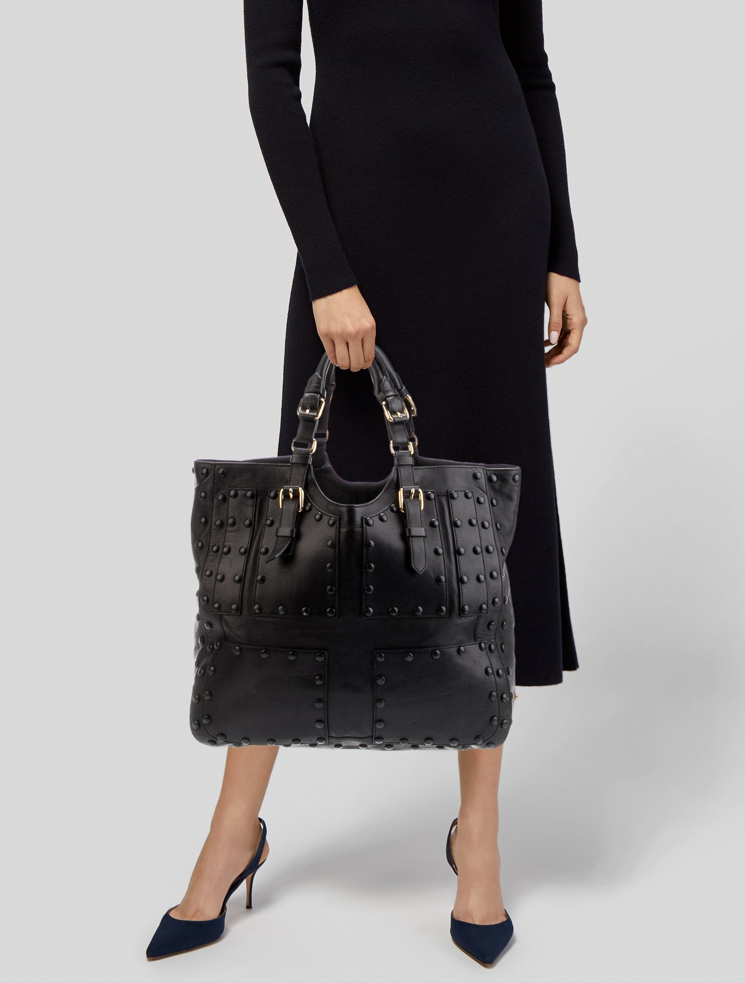 Roberto Cavalli Leather Hobo