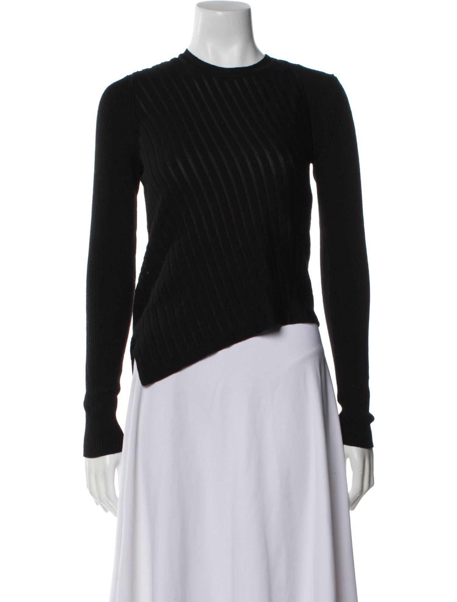 Roberto Cavalli Wool Crew Neck Sweater