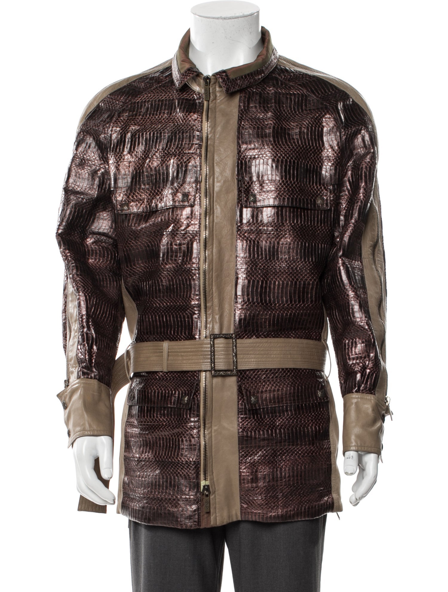 Roberto Cavalli Vintage 2008 Trench Coat