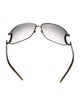 Roberto Cavalli Shield Gradient Sunglasses