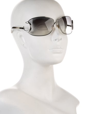 Roberto Cavalli Shield Gradient Sunglasses