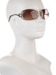 Roberto Cavalli Shield Gradient Sunglasses