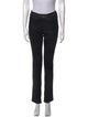 Roberto Cavalli Leather Straight Leg Pants