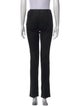 Roberto Cavalli Leather Straight Leg Pants