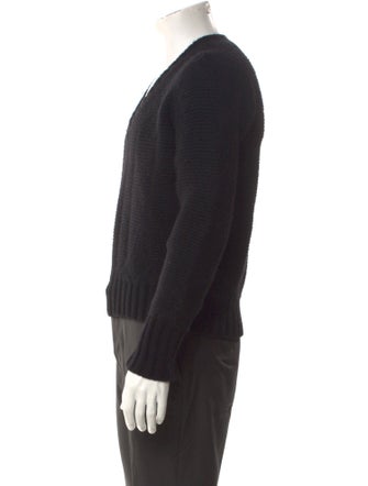 Roberto Cavalli Virgin Wool V-Neck Pullover